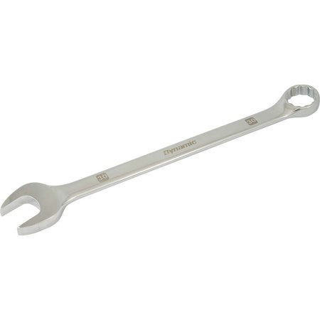 DYNAMIC Tools 30mm 12 Point Combination Wrench, Mirror Chrome Finish D074130